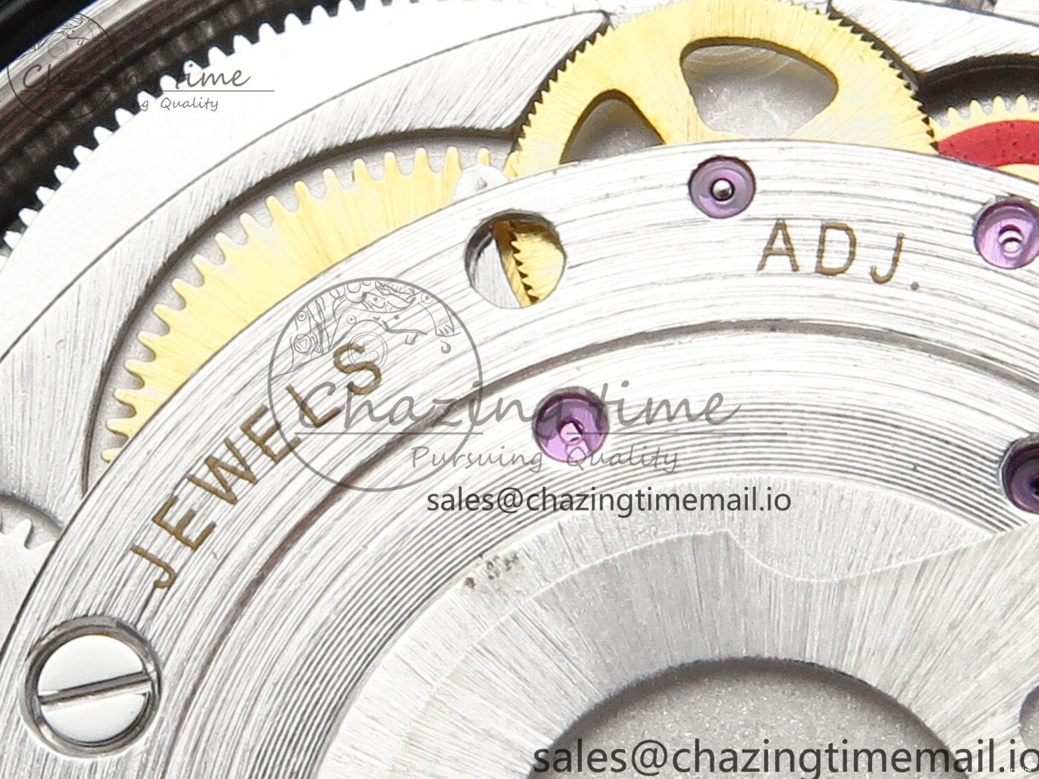 MiroTime 1223 Attractive DateJust 36 126283RBR EWEF Best Edition YG Diamonds Dial on SS YG Jubilee Bracelet A 635